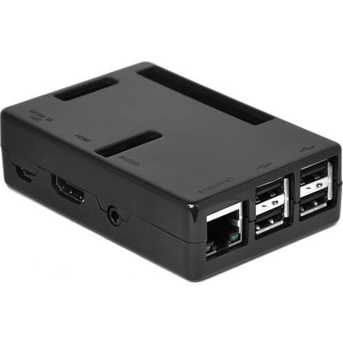 Raspberry Pi 3 Model B case, Protective Case for Raspberry Pi 3 Case , Raspberry Pi 3 Model B NOT Included (Black)