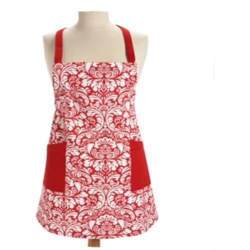 Hot Selling New Palace Retro Floral Princess Apron China Pattern Apron Sleeveless apron cute cooking tools household products