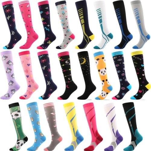 Running New Compression Stockings Pressure Nursing Socks For Edema Diabetes Varicose Veins Outdoor Running Sports Socks