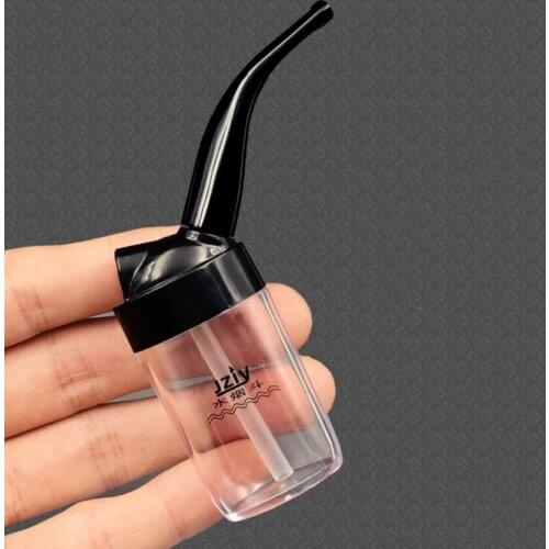 Hot 1Pc High Quality Pocket Size Circulation Mini Pipe Water Filter Cigarette Smoking Pipe Hookah Filter Outdoor Tools Wholesale