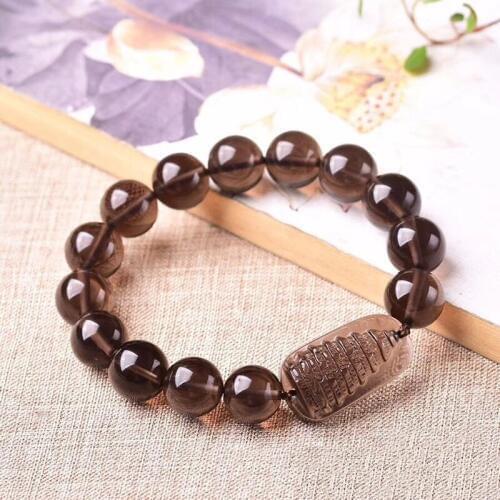 Wholesale Ice Color Natural Obsidian Stone Bracelets Obsidian Beads Wenchang Tower Bracelet Lucky For Women Men Energy Jewelry