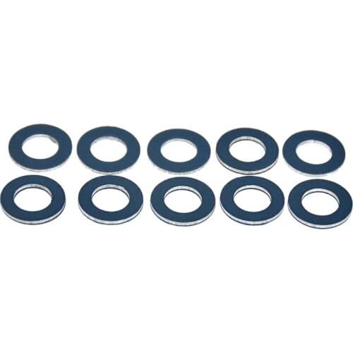 10Pcs 90430-12031 Car Oil Drain Sump Plug Washers Gasket 12mm Hole for Toyota Lexus 9043012031