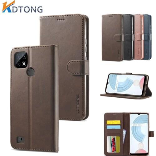 Luxury Flip Case For OPPO Realme C3 5 5S 5i 6i 8 Pro C11 C15 C20 C21 C25 Narzo 10 A 20 20A 30A Reno 5Z 5F 4Z 5G Ultra Thin Cases