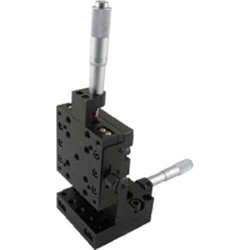 PH-210H XZ Axis 65*65mm Manual Multidimensional Stage Trimming Station Manual Displacement Platform Bearing Linear Stage