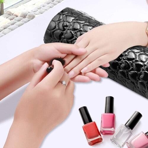 Hand Arm Rests Semicircle Cushion Pillow Nail Art Design Manicure Care Optional Color Beauty Salon Tool