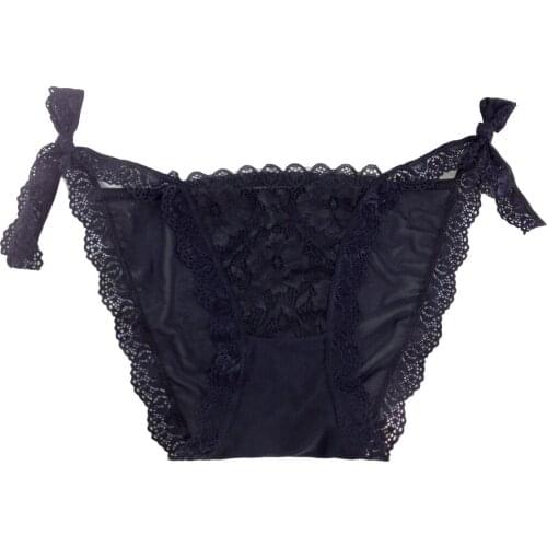 Tie up sexy fashion underwear new 30101 mesh silk tie up underwear