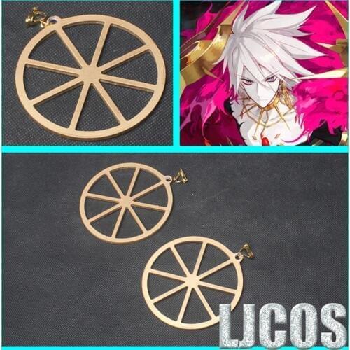 1pcs Fate Grand Order FGO Cosplay Karna Karuna Earrings Game Halloween Christmas Cosplay Props
