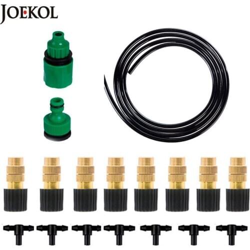 Garden Watering system Automatic Irrigation Spray Sprinkler System Garden Potted Drip Irrigation Kit Spray cooling kit