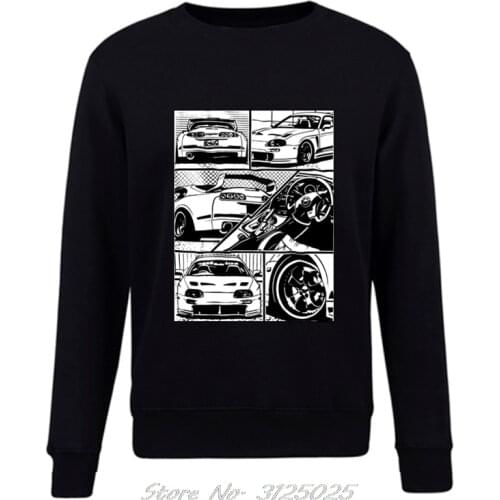 Fashion Fragment Hoodie Jdm Boost Turbo Japanese Car Fans Racing Race Hoodies Mens Autumn Winter Pullover Sweatshirt
