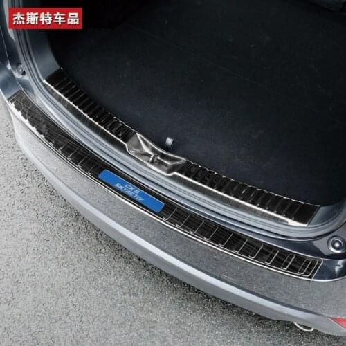 High quality stainless steel rear windowsill panel,Rear bumper Protector Sill For Mazda CX-5 2013-2018