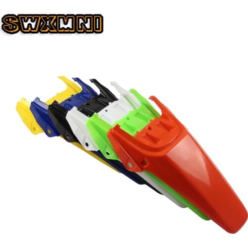 Motorcycle Rear Fender Mudguard Tail Mud Guard for CRF70 Style PIT PRO Trail Dirt Bike Plastic Rear Wheel Prevent Splash Shield