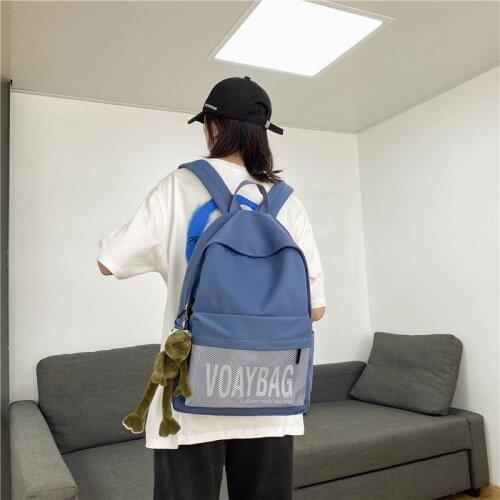 2020 Women Backpack Large Capacity School Bags High Quality Nylon Waterproof Softback for Teenage Girls Mochila Travel Bagpack