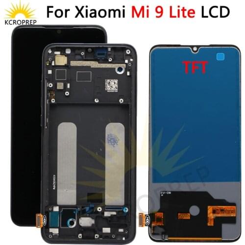 TFT 6.39" For Xiaomi Mi 9 Lite Mi9 Lite LCD Display Touch Screen Digitizer Assembly For XiaomiMi CC9 LCD Screen Replacement
