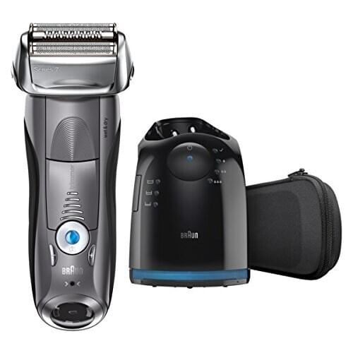 Braun Electric Razor for Men, Series 7 7865cc Electric Shaver With Precision Trimmer, Rechargeable, Wet & Dry Foil Shaver