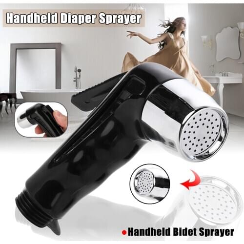 1Pcs ABS Handheld Diaper Sprayer Bathroom Hand Sprayer Shower Head For Wash Bathroom Toilets Bidet Diaper Sprayer