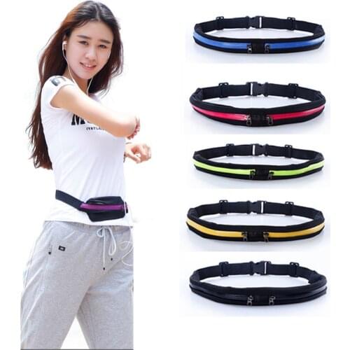 1 Pcs Stretch Outdoor Sports Riding Running Bag Men& Women Multifunction Pockets Waterproof Mobile Phone