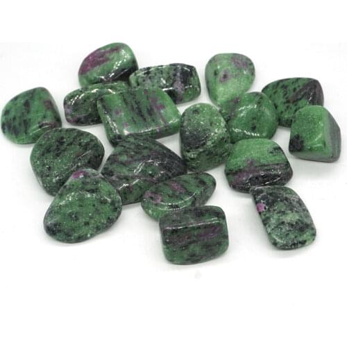 200g Ruby Zoisite Tumbled Stone Irregular Polished Natural Rock Quartz Chakra Healing Decor Minerals Collection