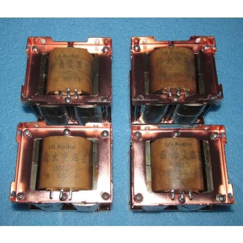 8C amorphous iron core 3.5K: 4Ω 8Ω single-ended output transformer, suitable for 300B tube power amplifier, inductance 18-22H
