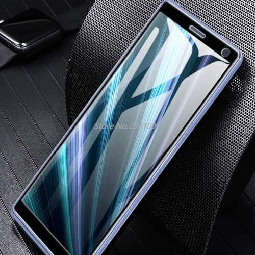 9H 3D Full Cover Tempered Glass Case for SONY Xperia 10 10 Plus 10+ Screen Protector for SONY X10 X10 Plus X10+ Protective Film