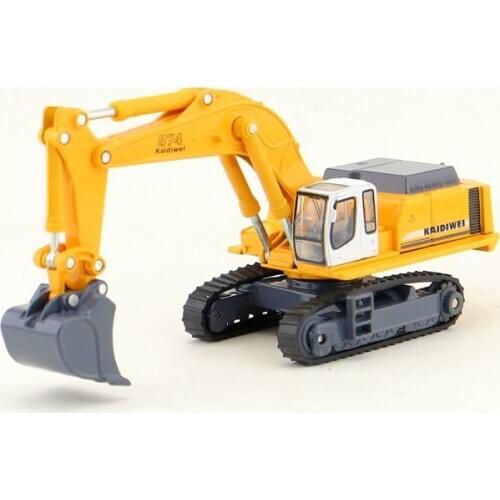 Free Shipping/Diecast Toy Model/1:87 Scale/Excavator/Earth drill Truck/Engineering Car/Educational Collection/Gift For Children