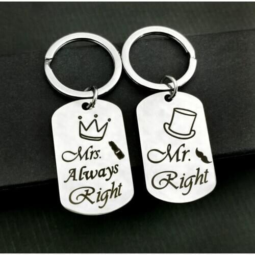 Wedding Favor For Bride and Groom Letter Keychain Wedding Gift for Couple Souvenir