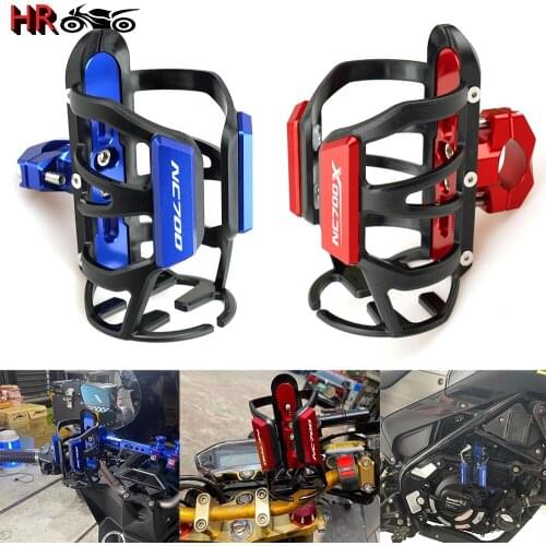 Drink Cup Holder Sdand Accessories For Honda NC700 NC700S NC700X NC 700 700S 700X Motorcycle CNC Aluminum Beverage Water Bottle
