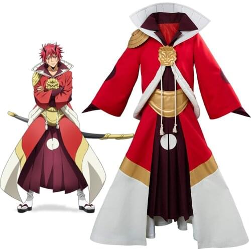 Tensei Shitara Slime Datta Ken Benimaru Cosplay Costume That Time I Got Reincarnated as a Slime Flare Lord Cosplay Costume
