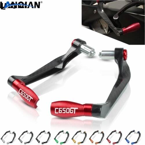 For BMW C650 GT Motorcycle Handlebar Grips Guard Brake Clutch Levers Guard Protector C650GT 2011-2017 2014 2015 2016 Accessories