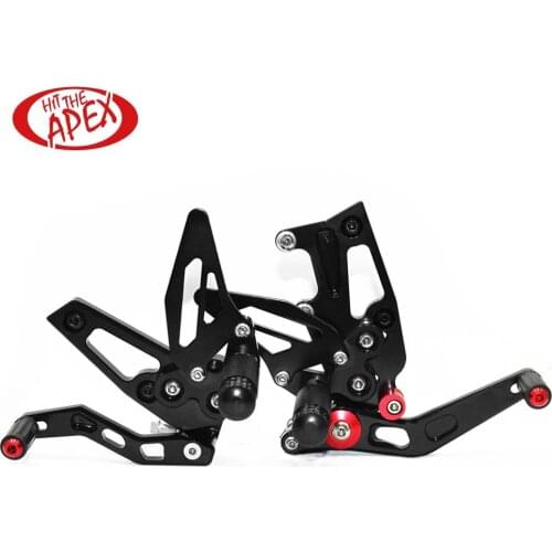 Full Set Aluminum Alloy Rear sets for TRIUMPH Speed Triple 1050 2011-2015 CNC Adjustable Reverse Lightweight Footrest Rearsets