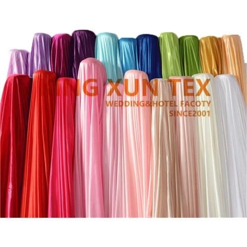 Hot Sale Ice Silk Fabric Used For Wedding Event Decoration