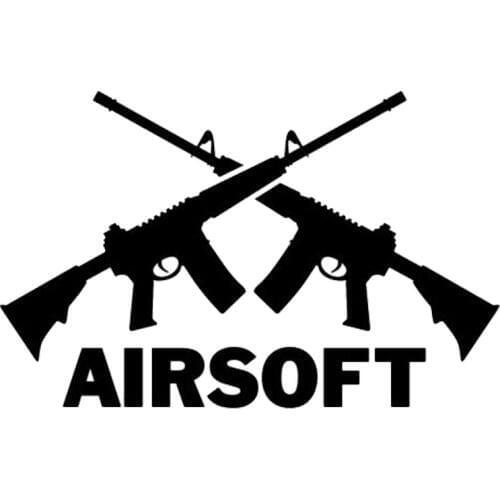 15cm*9.5cm Creative Fashion AIRSOFT Gun Ammunition Vinyl Stickers C5-1311