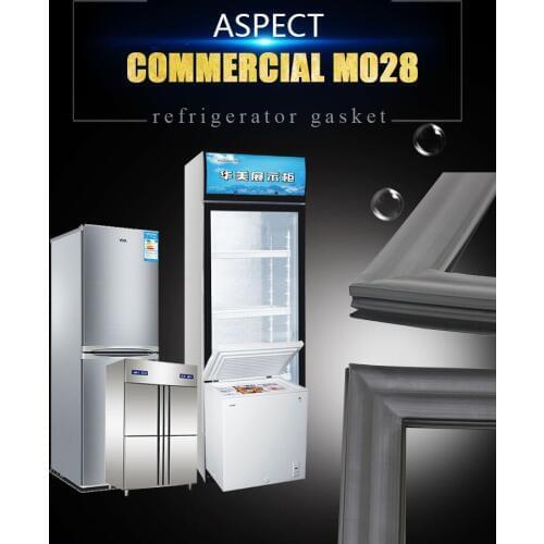 Top quality flexible refrigerator magnetic door seal gasket for commercial cabinet