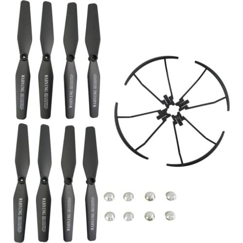 VISUO XS809 XS809S XS809W XS809HW RC Quadcopter Spare Parts Accessories Propeller *2 Sets + Protective Cover * 1 Sets