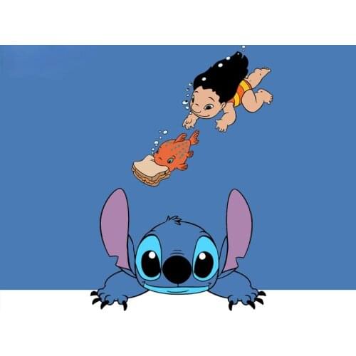 2021 Disney Star Baby Stacy Wall Decor Home Decorate A Waterproof Wall Sticker