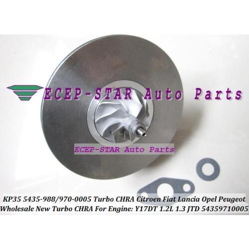 Free Ship Turbo Cartridge CHRA KP35 54359880005 54359700005 For FIAT Dobl Panda Punto Lancia Corsa Z13DT SJTD Y17DT 1.2L 1.3L