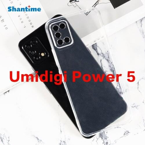 For Umidigi Power 5 Case Ultra Thin Crystal Clear Shock Absorption Technology Bumper Soft TPU Cover Case For Umidigi Power 5