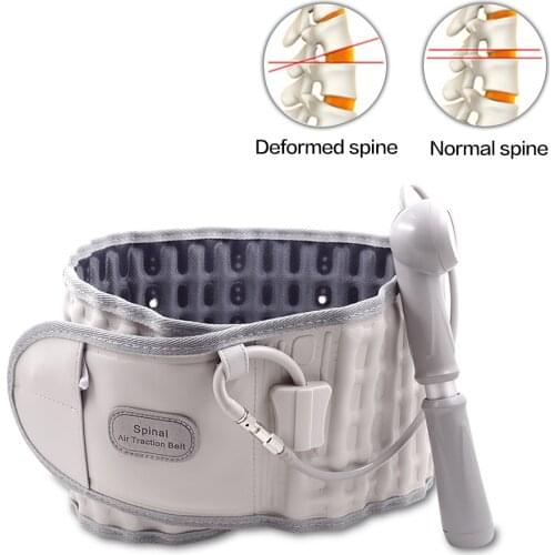Lumbar Spinal-Air Decompression Back Belt Air Traction Waist Protector Belt Pain Lower Lumbar Support Fit for 29 Inches -49 Inch