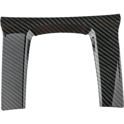 Carbon Fiberinner Style Gear Shift Frame Cover Trim for Honda Civic 2016-2019