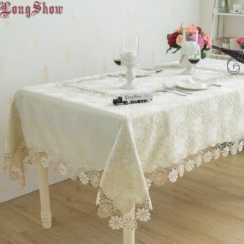 LongShow Jacquard Tablecloths On The Table China