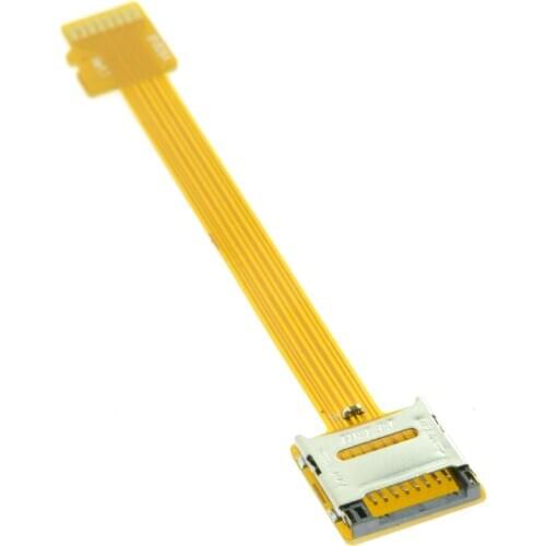 Micro SD TF Memory Card Kit Male to Female Extension Soft Flat FPC Cable Extender 10cm