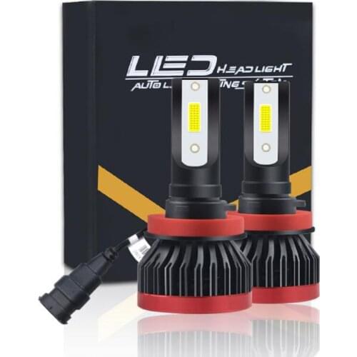 Mini Canbus H4 H7 LED Car Headlight 12V 10000LM 4300K 6000K 8000K Lamp H3 H1 9005 HB3 9006 HB4 H8 H11 light Bulb