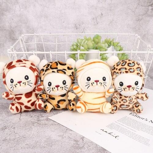 New Hot!2022 Year New Tiger Stuffed Plush ToyPendant Gift Keychain Plush Toy Doll