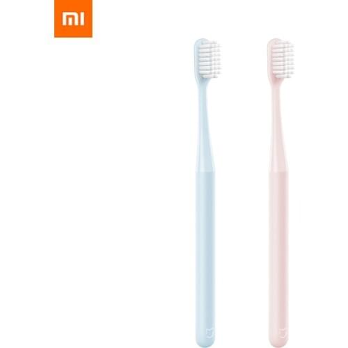 Original xiaomi mijia Toothbrush Better Wire Brush Imported ultra-fine soft hair Care For The Gums Daily Cleaning 2 colors