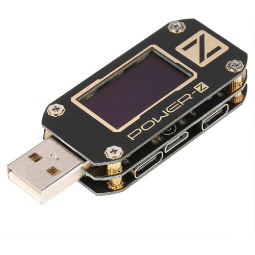 POWER-Z USB PD Tester Voltage and Current Ripple Double Type-C Instrument Tool