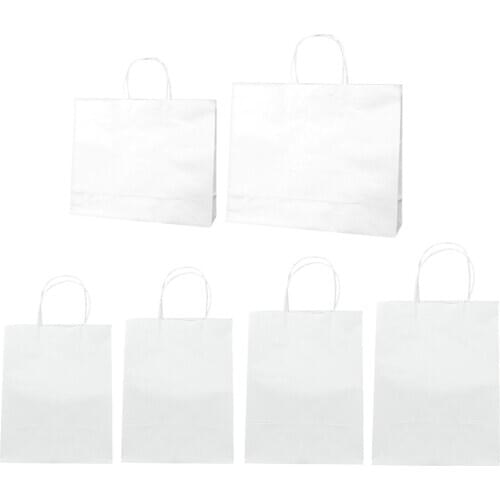 Holiday Gift Bag with Handles Party Bags Cookies Favor Shopping Loot Bags Business Retail Bags Recyclable