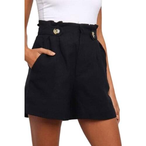 Hirigin Summer Women Casual Shorts 2021 High Waist Bandage Fashion Streetwear Waistband Bowknot Outwear Botty Shorts