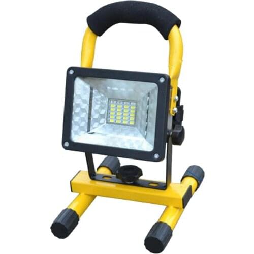 3 Model Waterproof IP65 30W LED Flood Light Portable Construction Site SpotLight Rechargeable Outdoor Work LED Emergency Light
