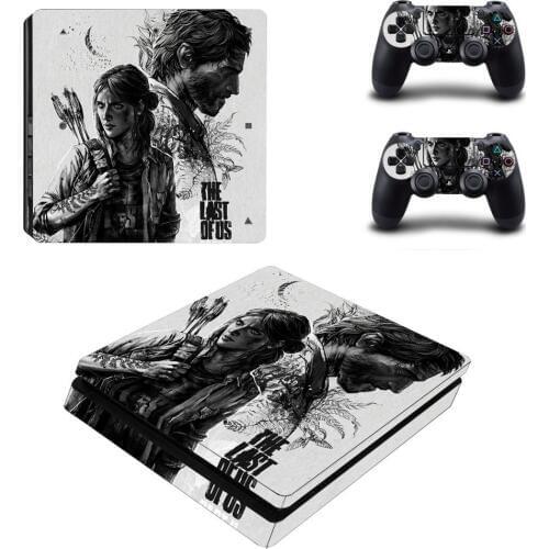 The Last of Us PS4 Slim Skin Sticker Decal Vinyl for Playstation 4 DuslShock 4 Console and Controllers PS4 Slim Skin Sticker