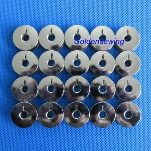 20 METAL BOBBINS FITS PFAFF 130, 230, 260, 262, 332, 360, 362 #9033S