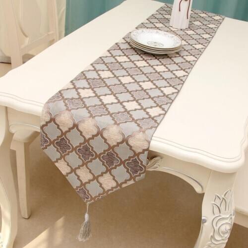 30Europe Luxury Table Runner chemin de table Table Runners for Wedding Party camino de mesa tafelloper Geometric Tablecloth Bed